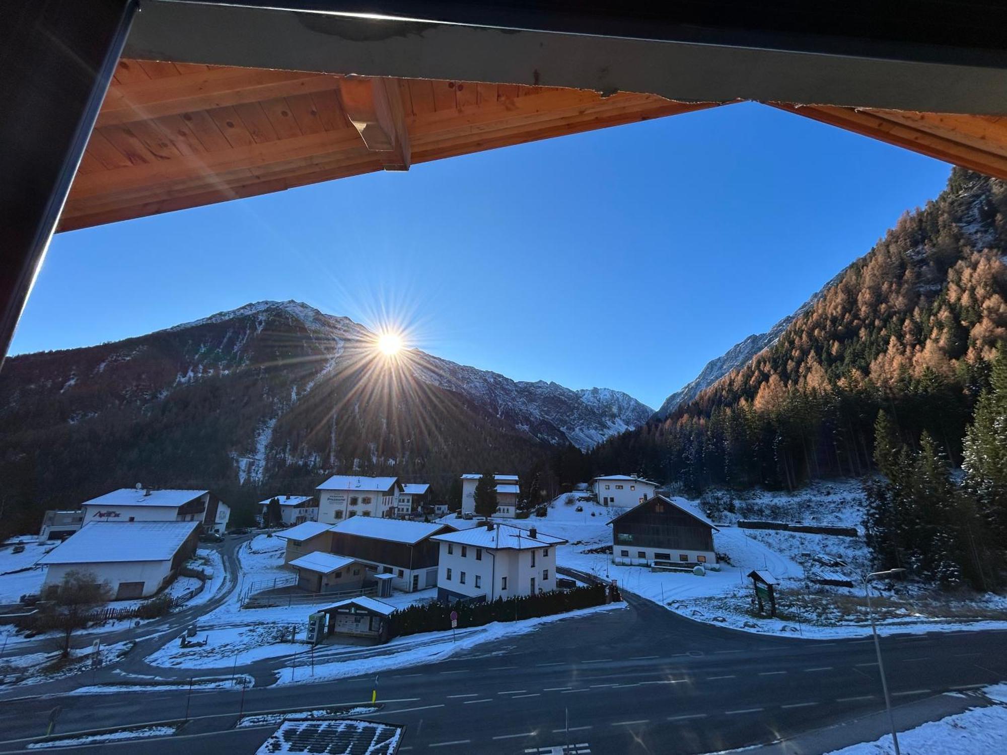 Bergblick Apartments Sankt Sigmund im Sellrain Eksteriør bilde